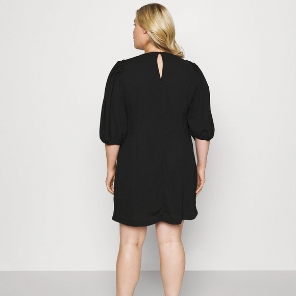 Capsule by Simply Be Puff Sleeve Shift Dress - Picture 8 of 9